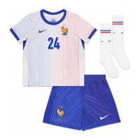 Maglia Calcio Francia Ibrahima Konate #24 Seconda Divisa Bambino Europei 2024 Manica Corta (+ pantaloncini)